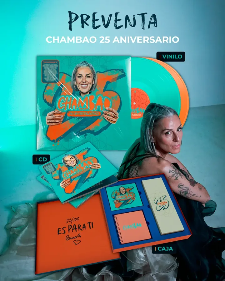Chambao 25 aniversario — preventa